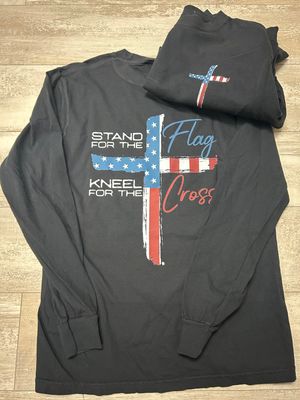 Stand For the Flag l/s comfort color tee
