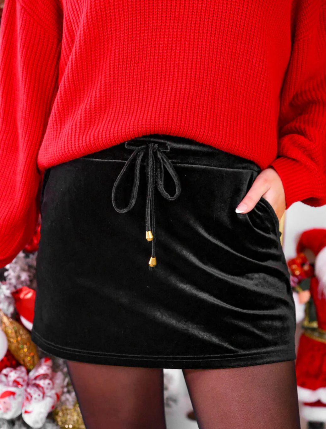 Velvet Hour Skort