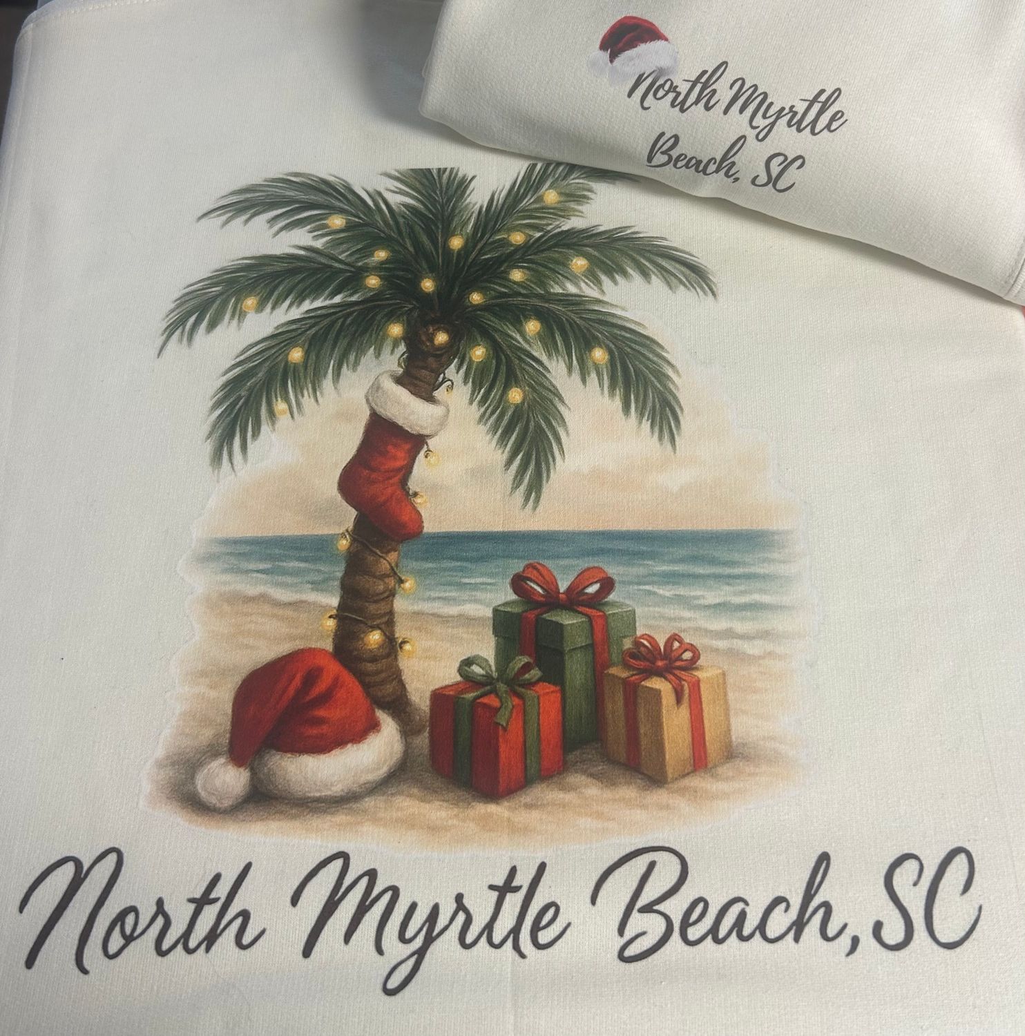 North Myrtle Beach Christmas unisex sweatshirt