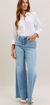 Judy Blue HW Retro Wide Jeans