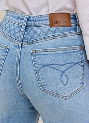 Judy Blue HW Retro Wide Jeans