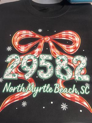29582 Christmas zip code sweatshirt
