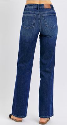 Judy Blue MR Petite Rigid Magic Straight jeans