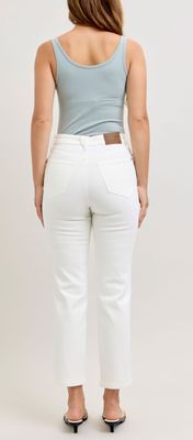 Judy Blue HW Tummy Control Ankle Straight jeans
