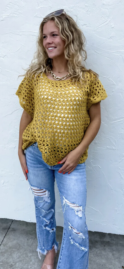 Flirty Girl Knit Sweater