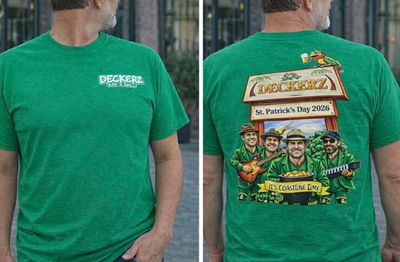 Deckerz 2026 St Patricks Day long sleeve tee