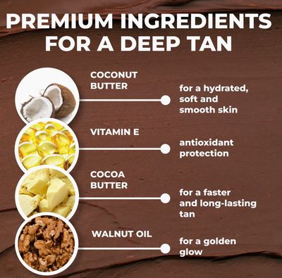 Shine Brown Chocolate Tan Boosting Cream 