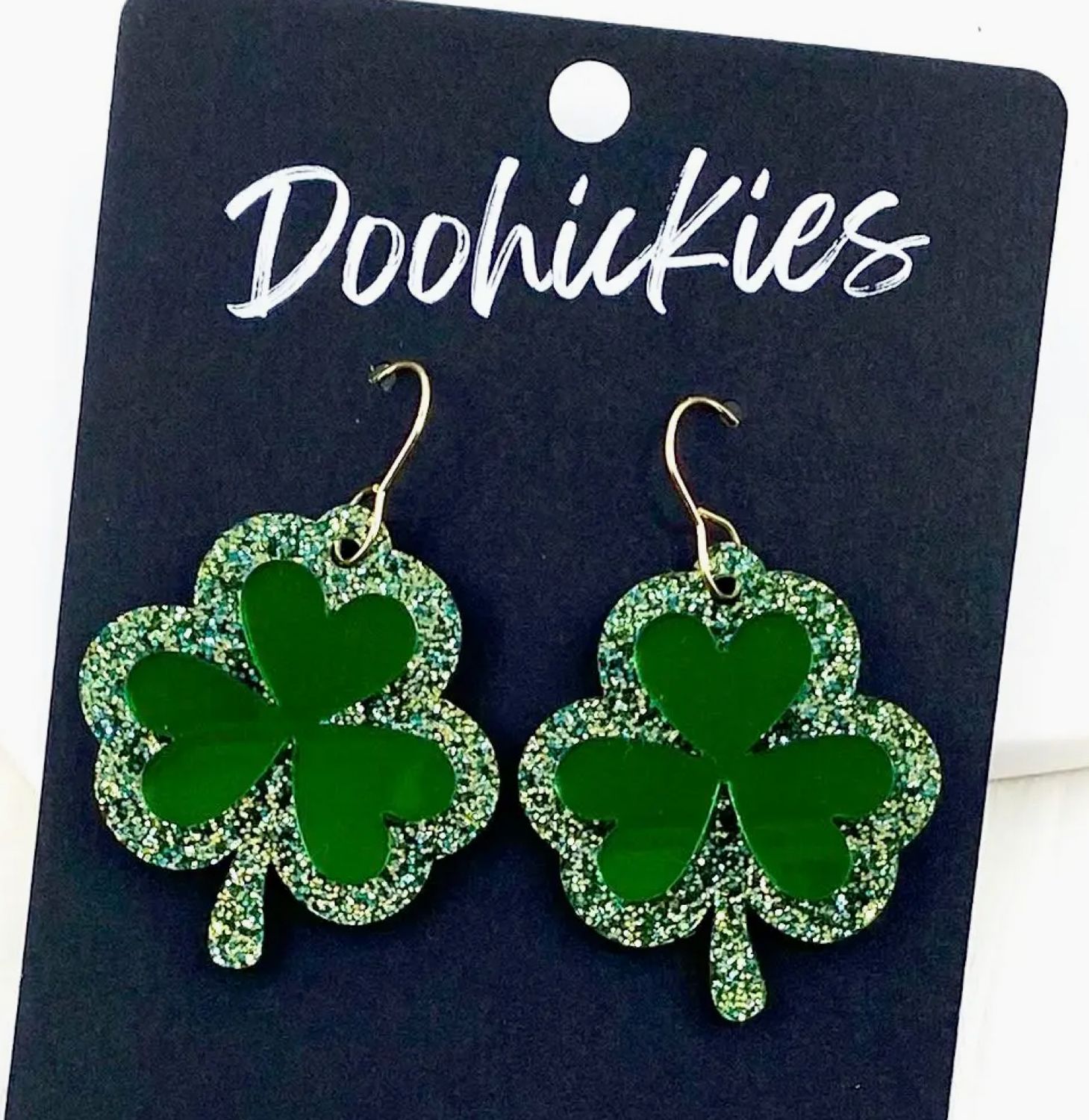 St. Paddy Acrylic Earrings
