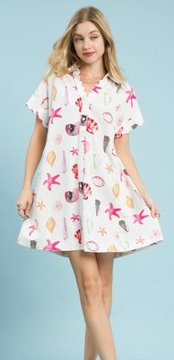 Umgee Seashell Mix Dress