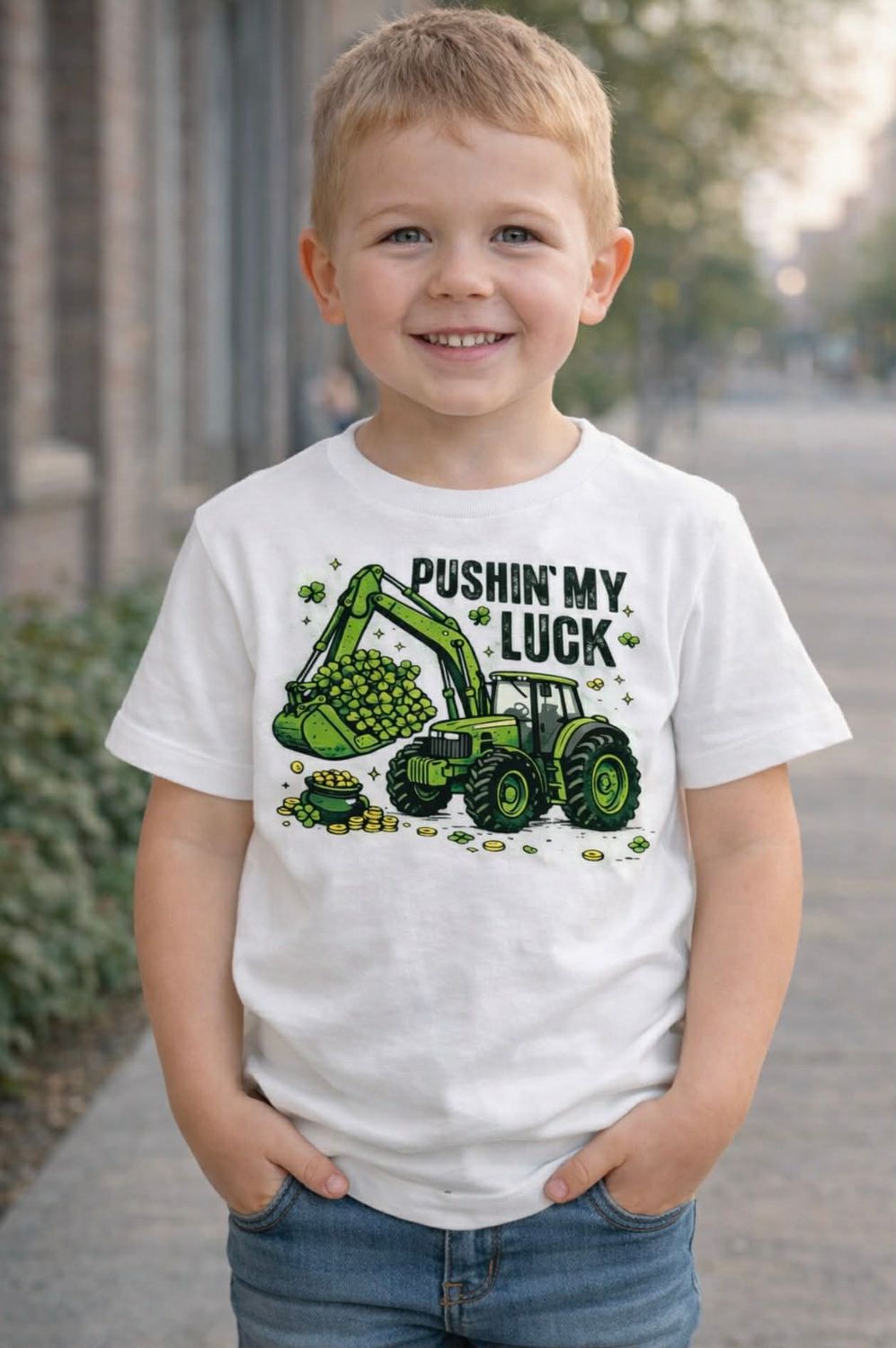 Pushing My Luck Children’s short sleeve tee