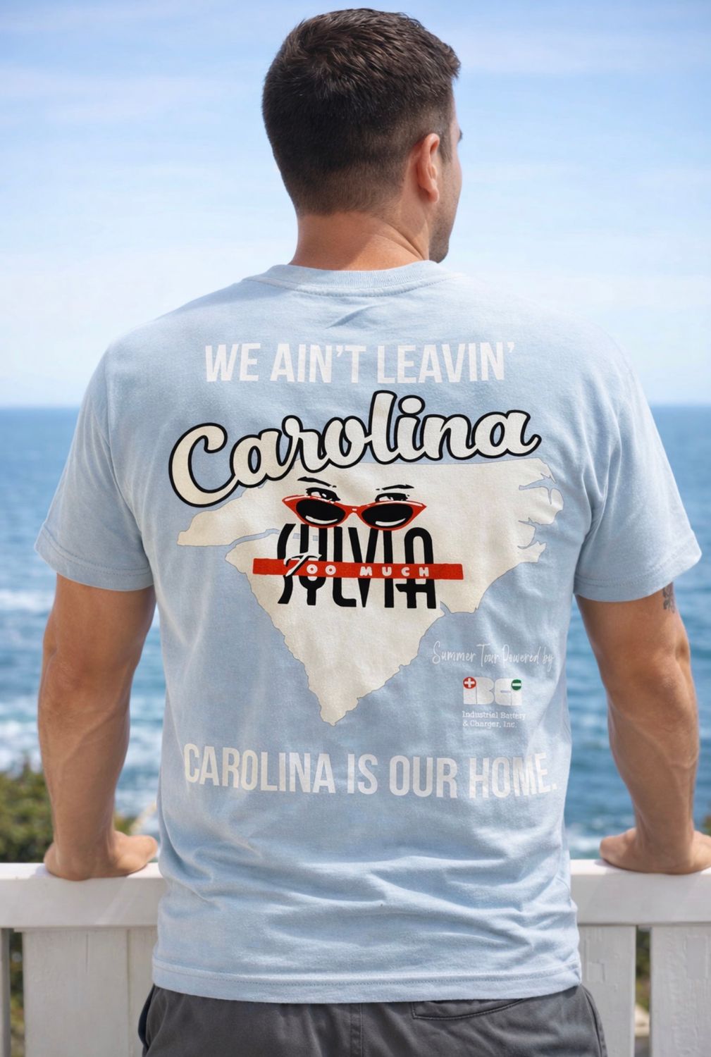 Too Much Sylvia “We Ain’t Leaving Carolina” tee