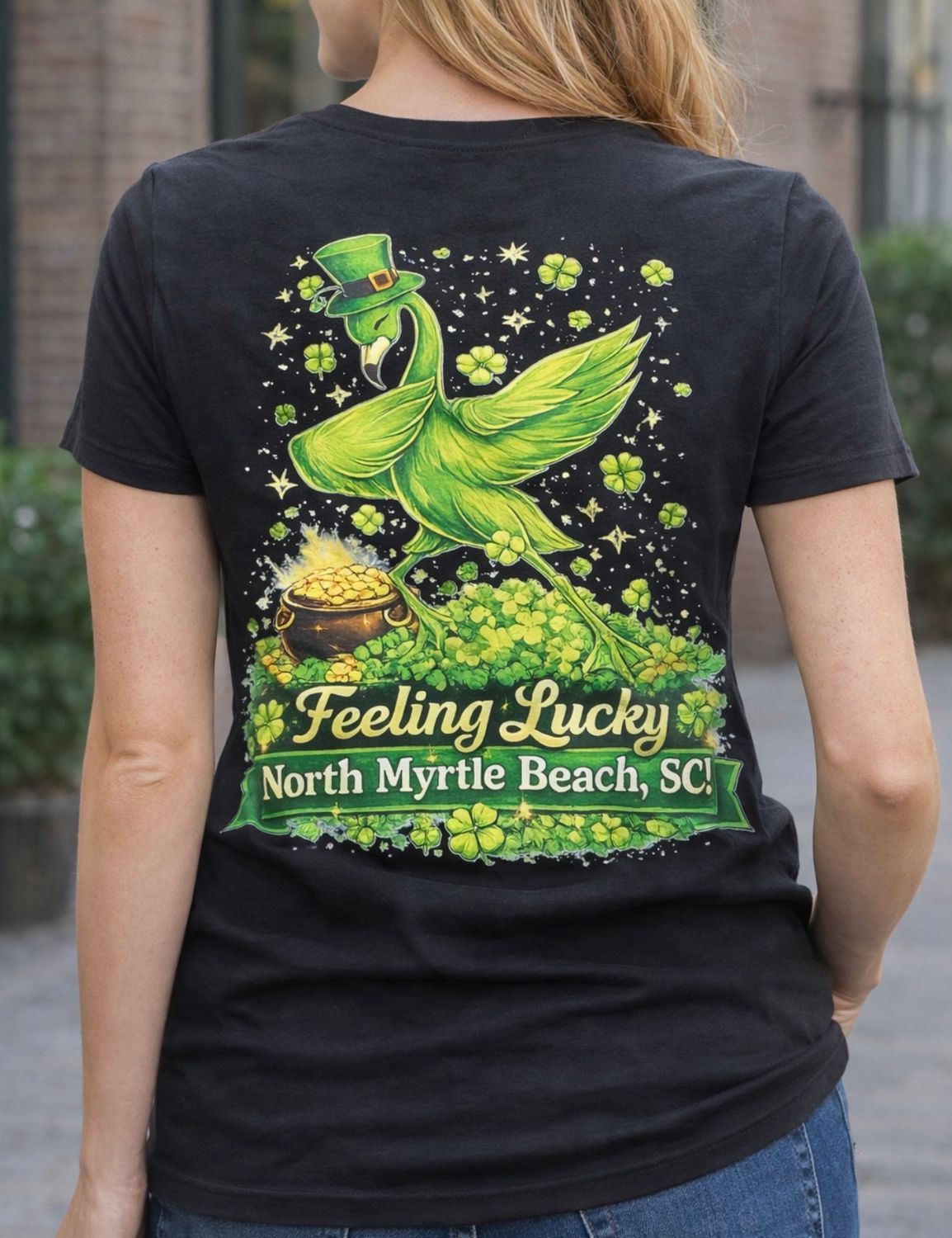 Feeling Lucky NMB Tulip Sleeve short sleeve top