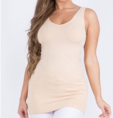 Seamless Reversible V-Neck Tank top