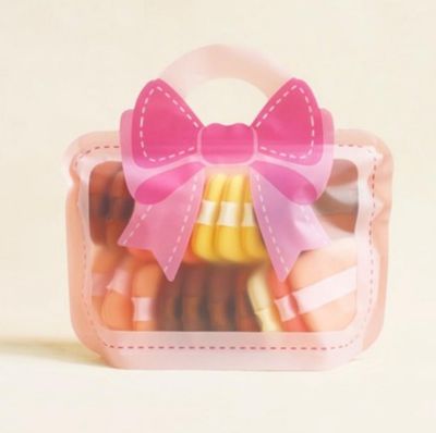 Makeup Powder Puffs w/ribbon Strap/set of 20