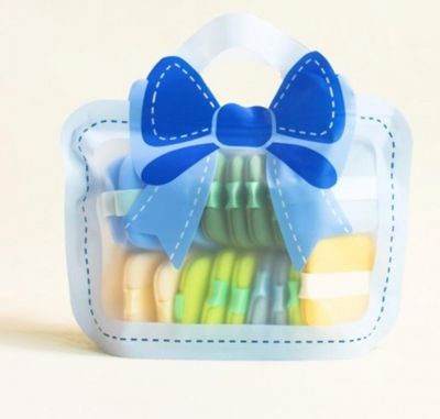 Makeup Powder Puffs w/ribbon Strap/set of 20