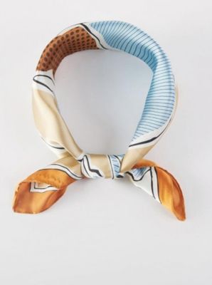 Bandana print scarves