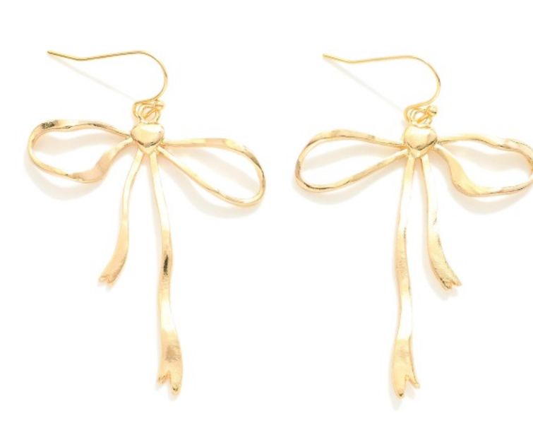 Bow Drop Earrings