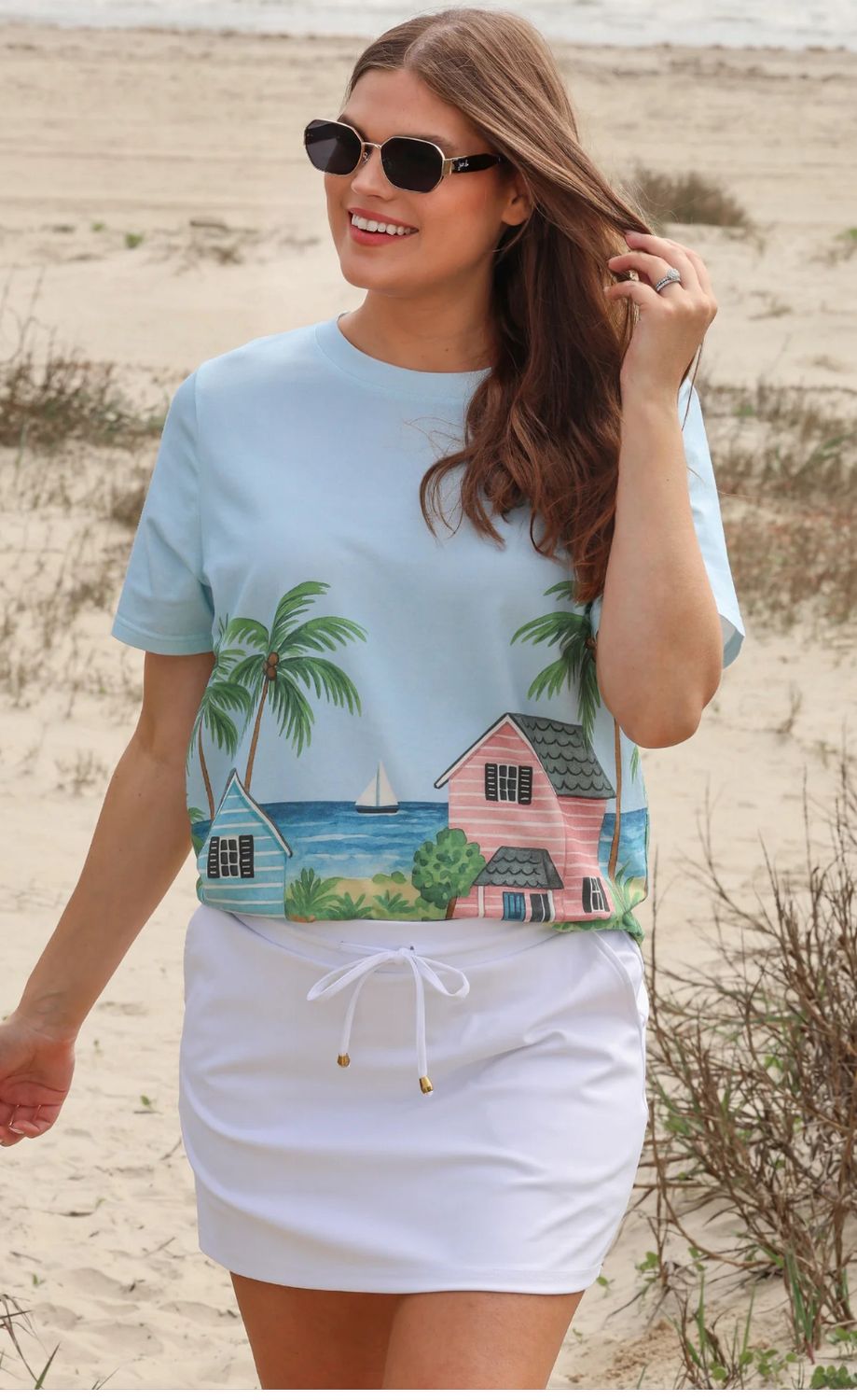 Seaside Stroll Relaxed Tee