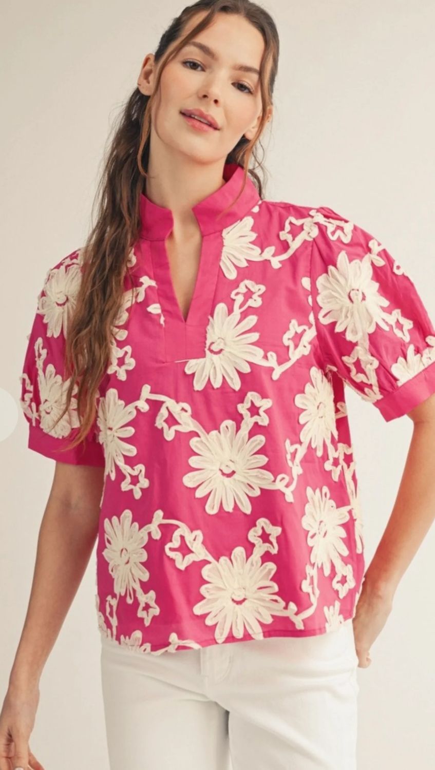 Jodifl cotton embroidered blouse
