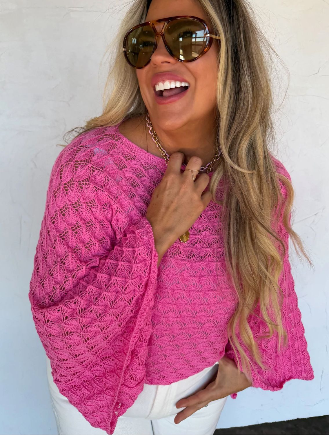 Spring Free Spirit Bell Sleeve top