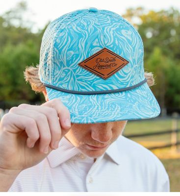 Beneath the Tide Leather patch hat
