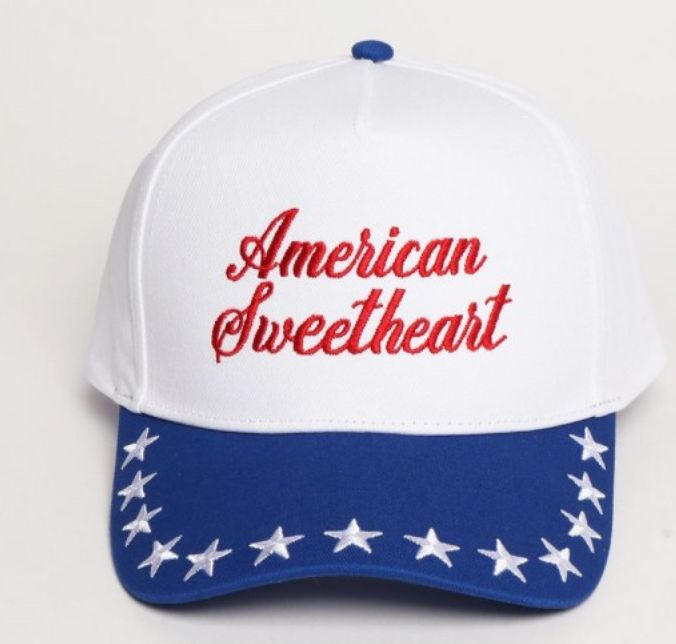 American Sweetheart embroidered cap