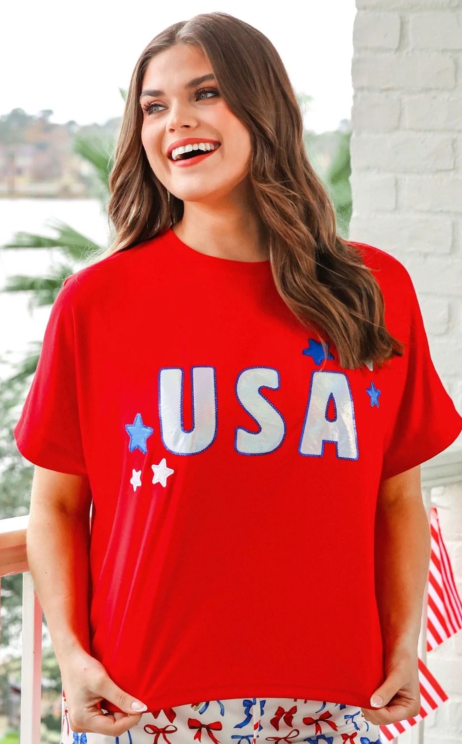 USA Foil Luxe Top