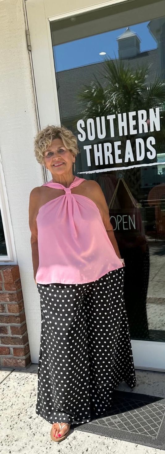 Satin Halter Neck Blouse