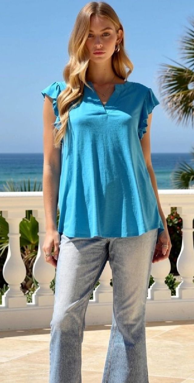 Dear Scarlett Lizzy Flutter top