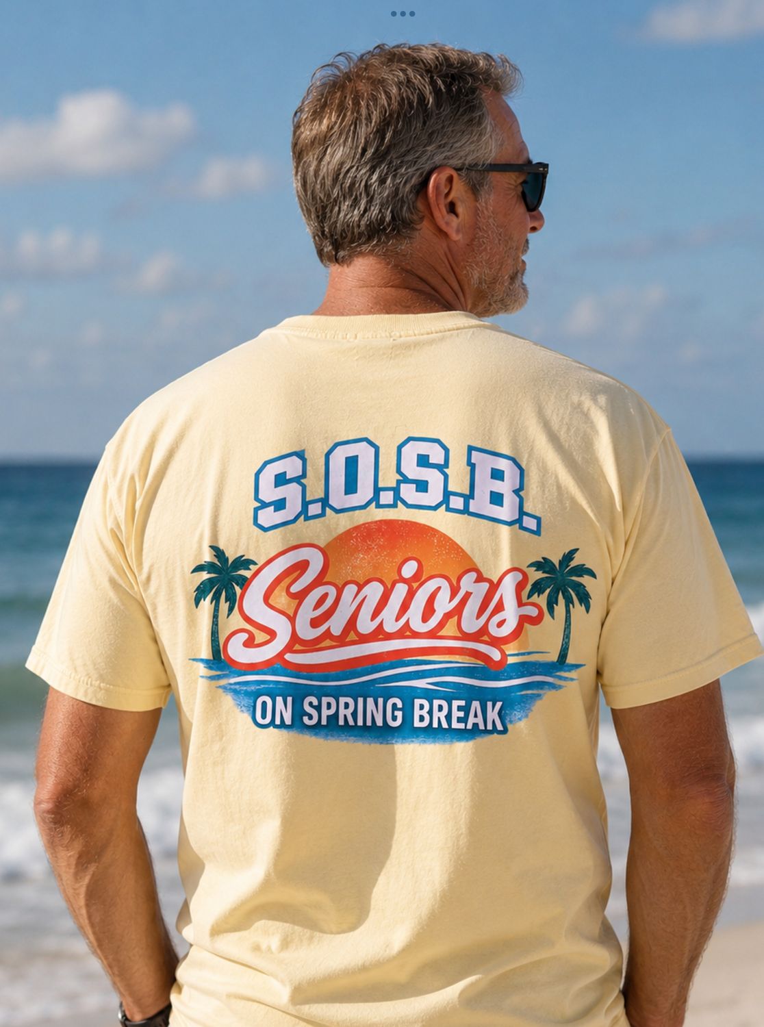 Shagger on Spring Break comfort color unisex tee