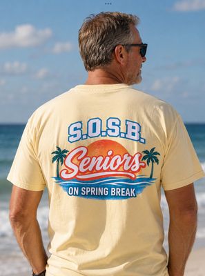 Shagger on Spring Break comfort color unisex tee