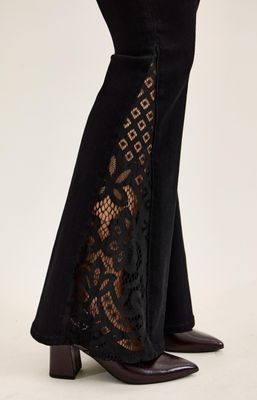 Judy Blue MR Jaqueline w/lace hem Detail BK Shadow