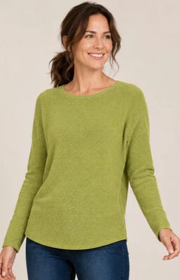 SEEDSTITCH CREW NECK SWEATER