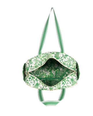 Lily Pulitzer quilted travel tote