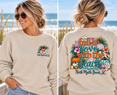 FALL in Love w/NMB soft style unisex sweatshirts