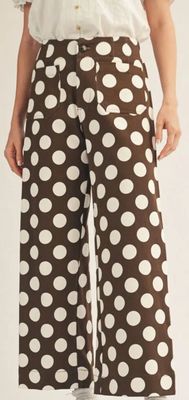 Jodifl High waist wide let polka dot pants