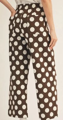 Jodifl High waist wide let polka dot pants