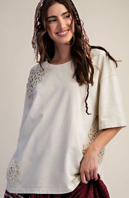Easel Crochet Patch washed top