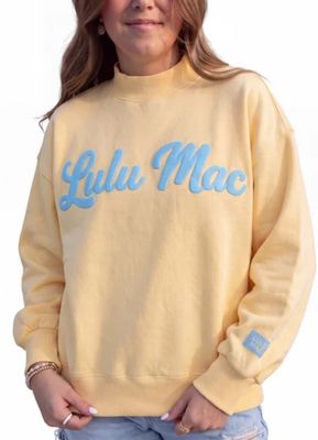 LULU MAC Script Sweatshirt