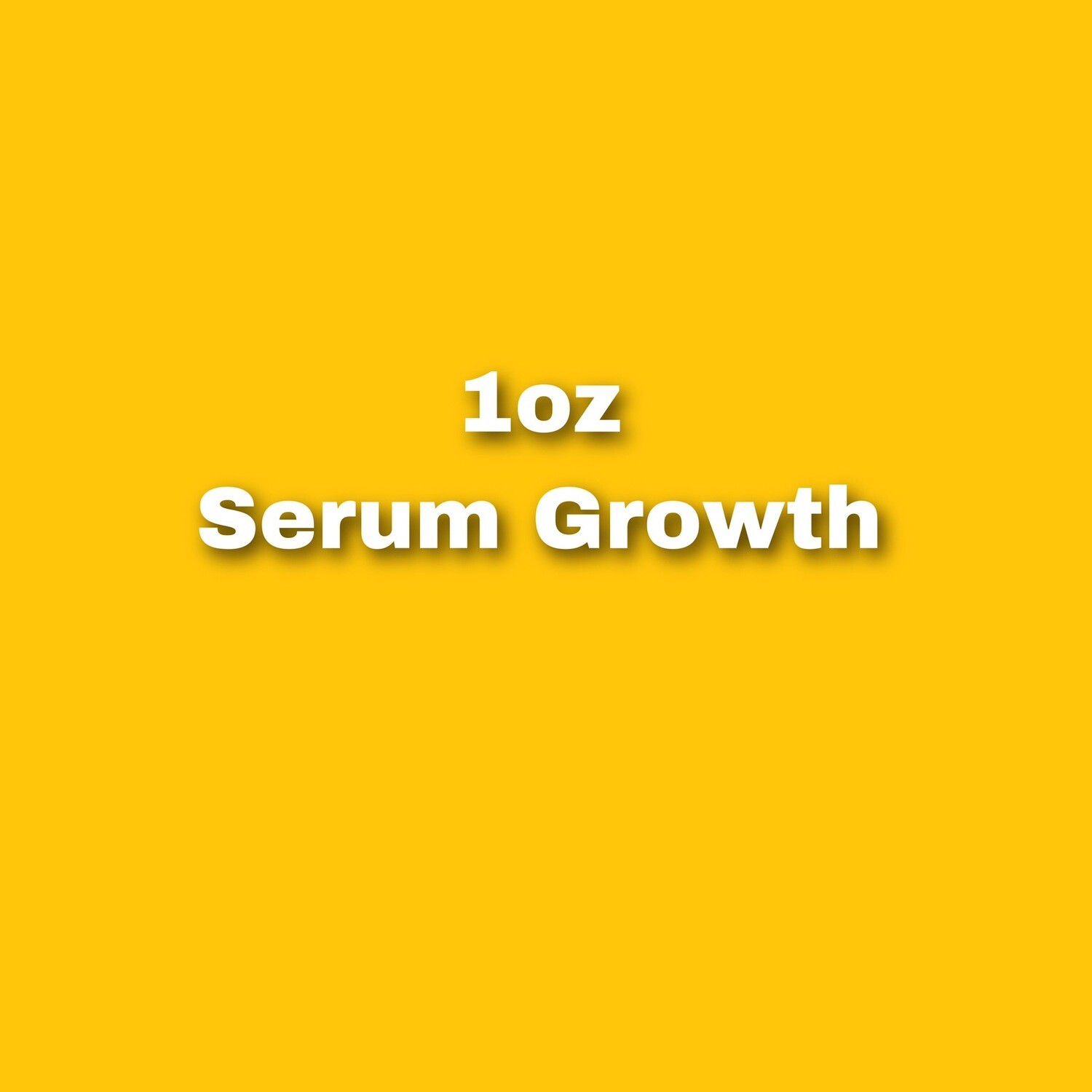 1oz Serum Growth
