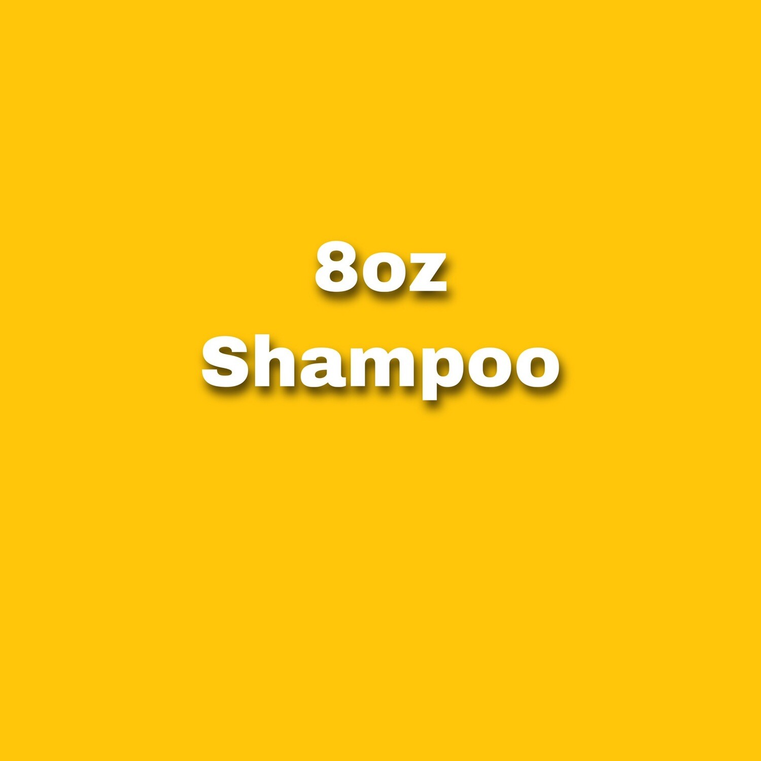 8oz Shampoo