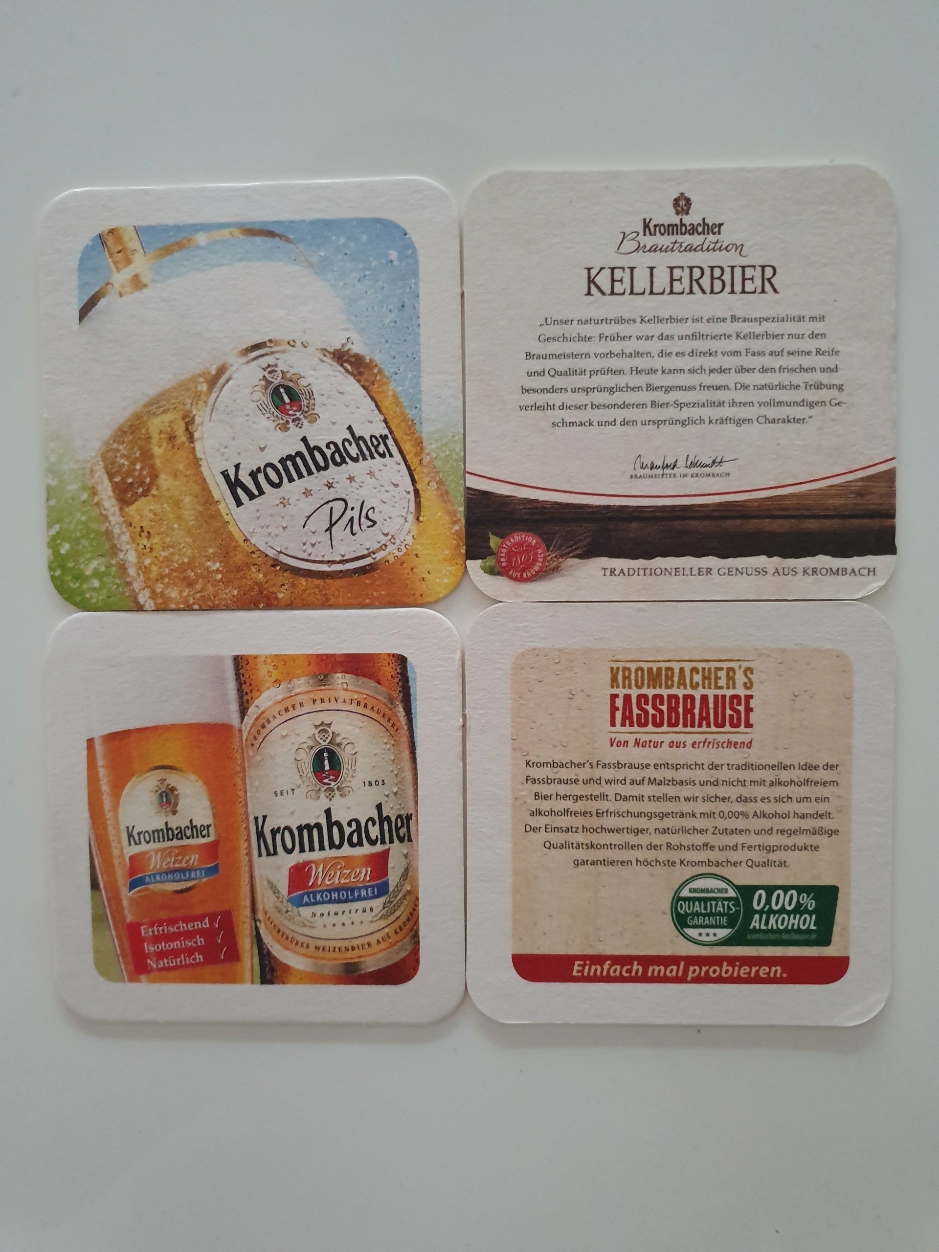 Garten Kopflos Fabel krombacher untersetzer Zoll parallel Tafel