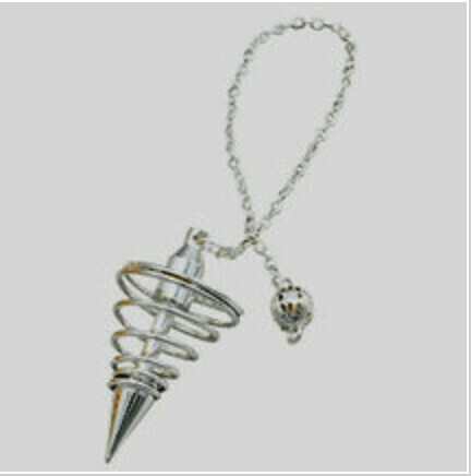 Large silver colour pendulum