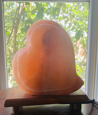 Himalayan Heart Shape Salt Lamp