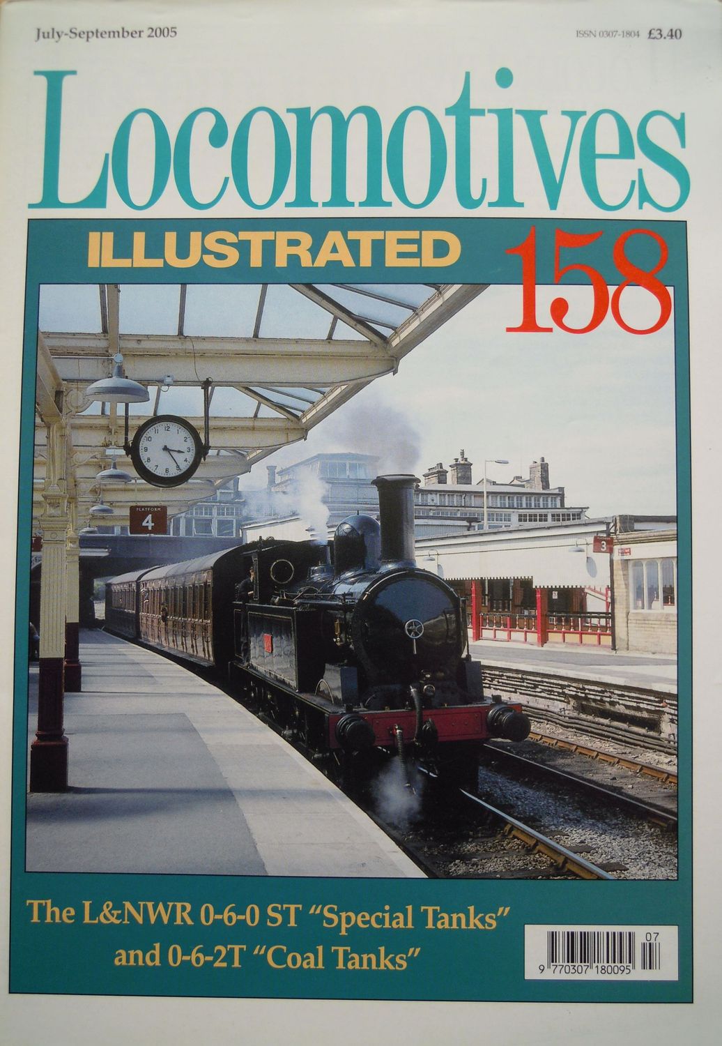 Ref LI.12: Locomotives Illustrated No. 158. The L&NWR 0-6-0ST 'Special Tanks' and the 0-6-2T 'Coal Tanks'.  Ian Allan 2005
