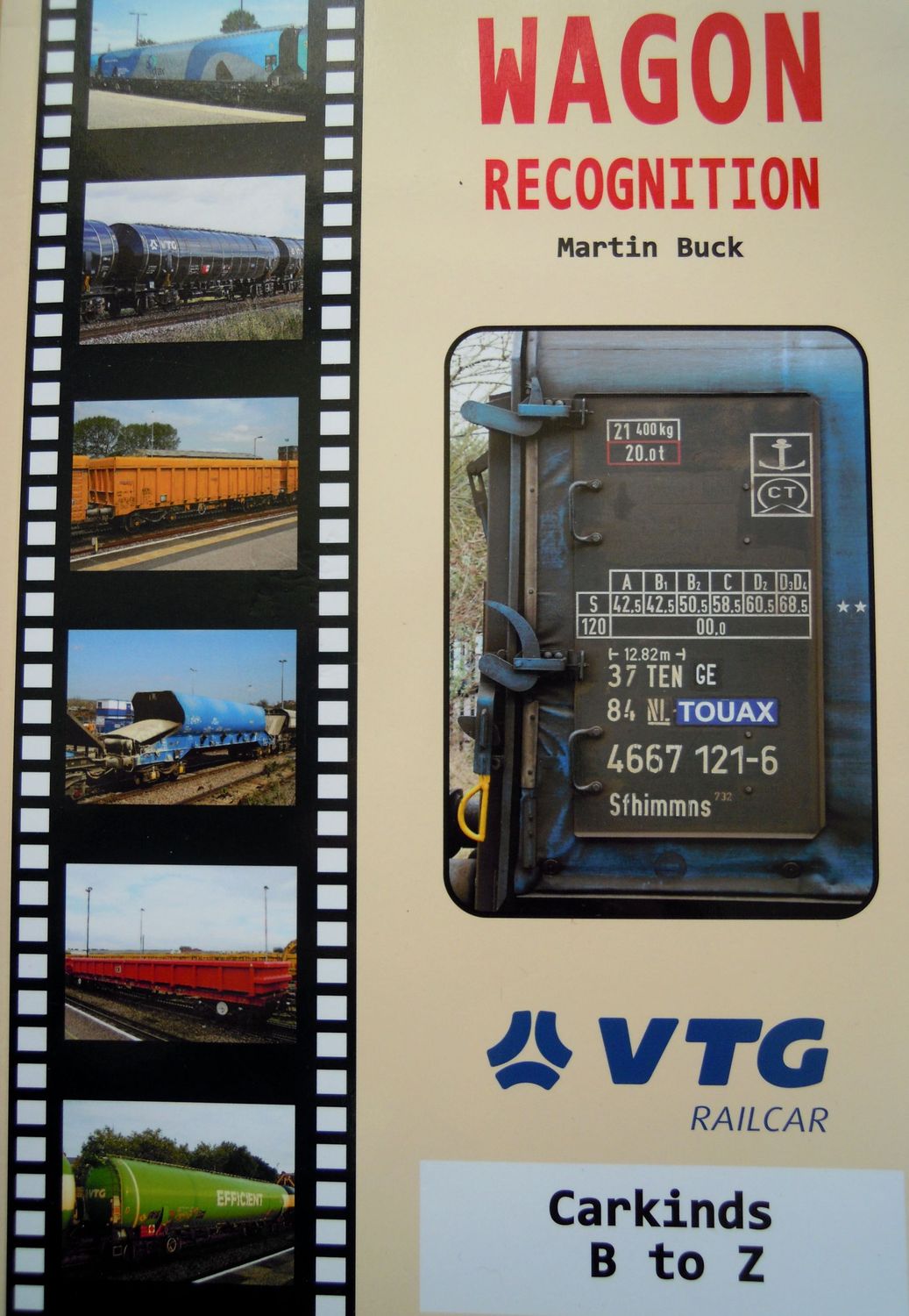 Ref: R10.  Wagon Recognition. Carkinds B to Z.  Author: Buck