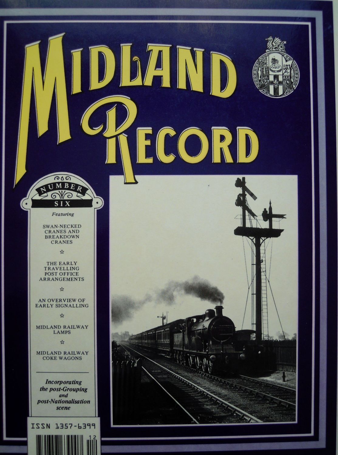 Ref: MR06. Midland Record No. 6 .  Wild Swan