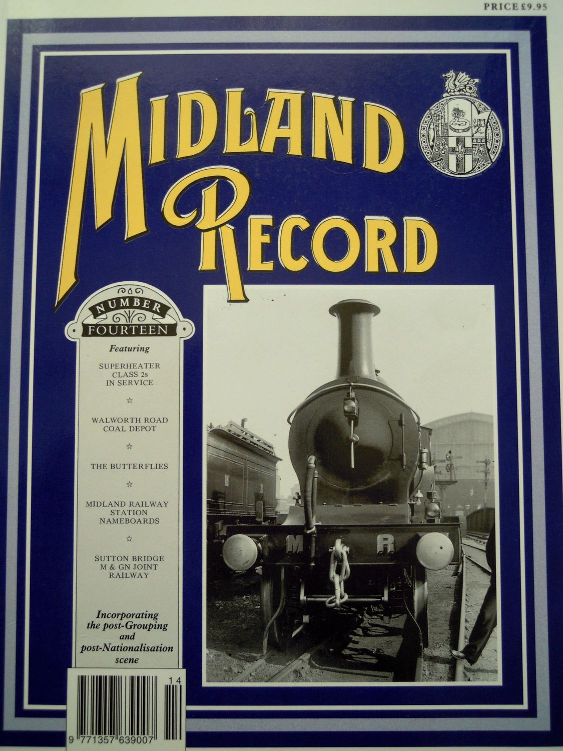 Ref: MR11. Midland Record No. 14.  Wild Swan