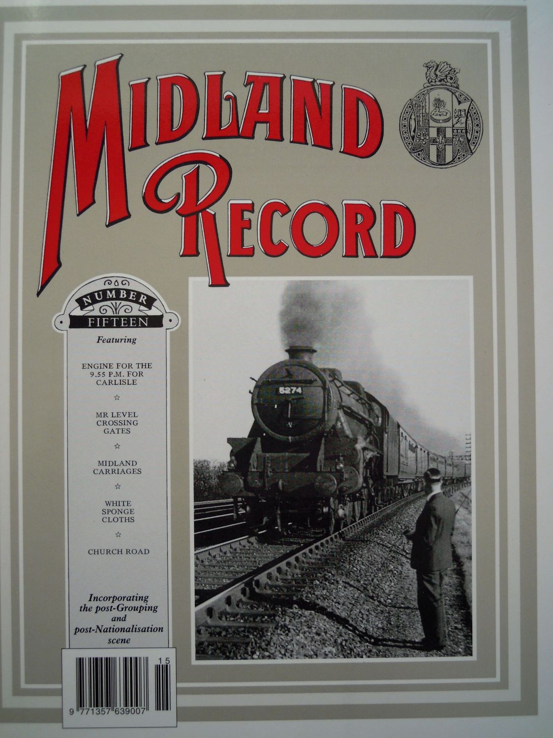 Ref: MR12. Midland Record No. 15 .  Wild Swan