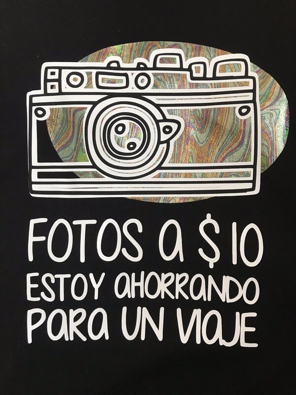 Playera “estoy ahorrando para un viaje”